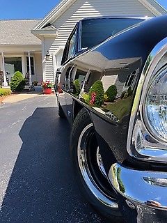 1966 Black Chevrolet Nova Coupe