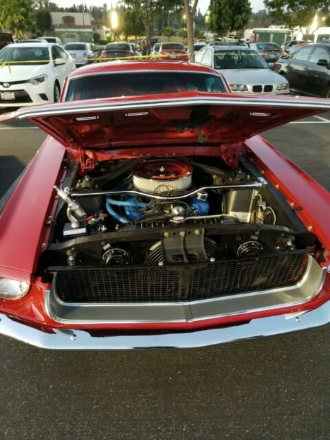 1967 Red Ford Mustang Fastback