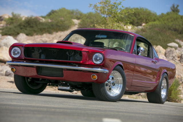 SHOW WINNING 1965 FORD MUSTANG FASTBACK GT PRO-TOURING RHS 414W STROKER ...