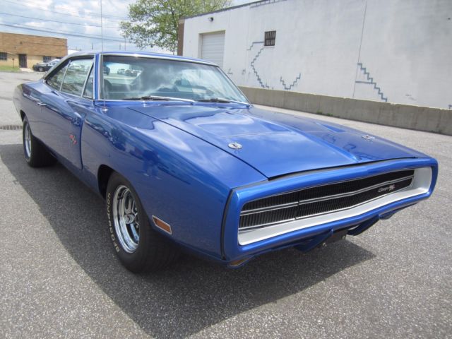 1970 Blue Dodge Charger Coupe