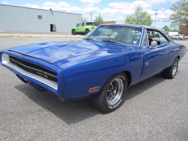 1970 Blue Dodge Charger Coupe