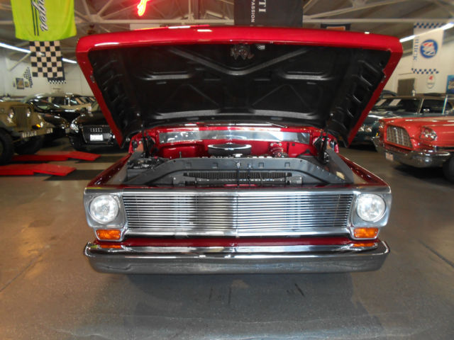 1967 Ruby Red Ford F-100 Standard Cab Pickup