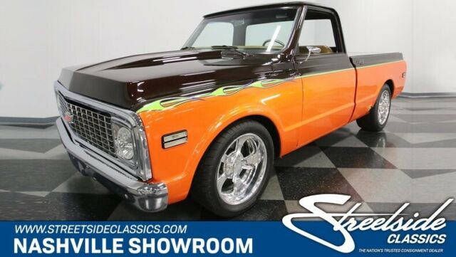 1972 Burgundy Chevrolet C-10 Pickup Truck