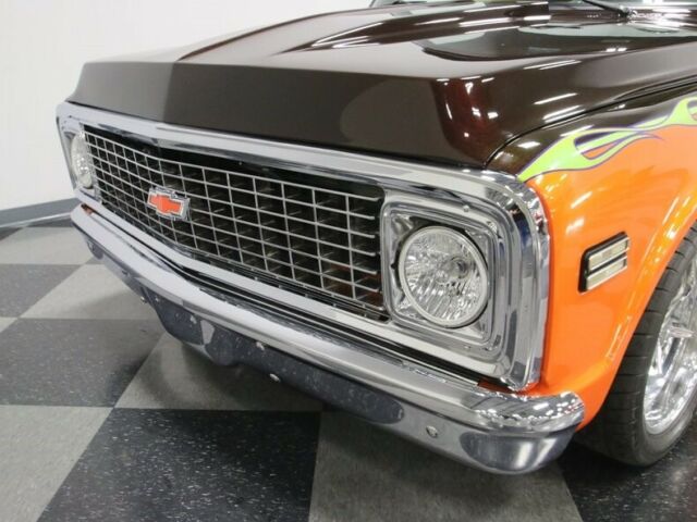 1972 Burgundy Chevrolet C-10 Pickup Truck