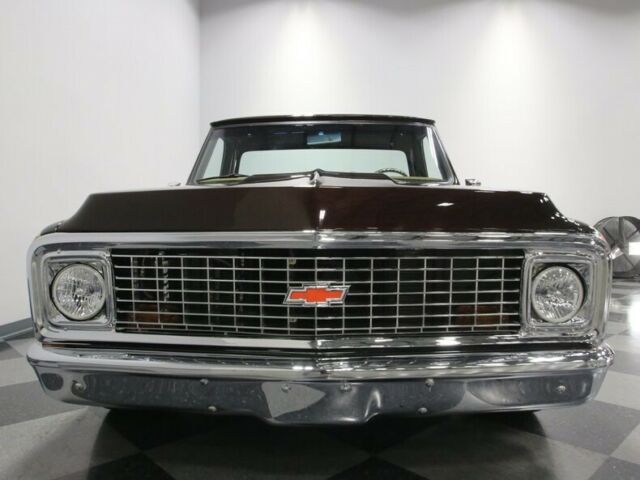1972 Burgundy Chevrolet C-10 Pickup Truck