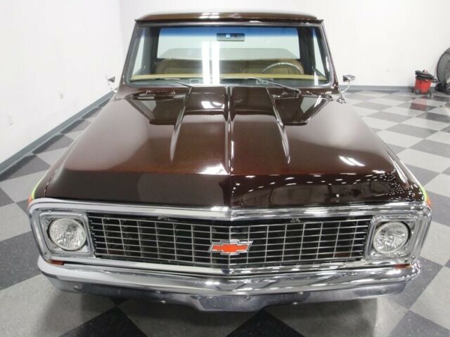 1972 Burgundy Chevrolet C-10 Pickup Truck