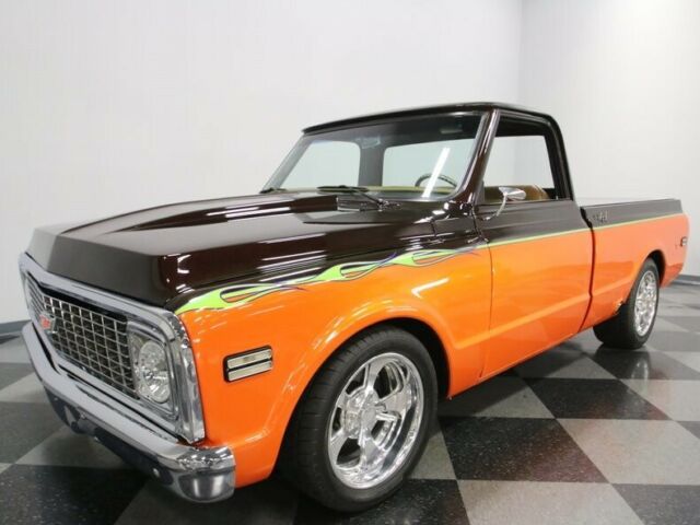 1972 Burgundy Chevrolet C-10 Pickup Truck