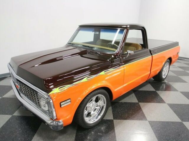 1972 Burgundy Chevrolet C-10 Pickup Truck