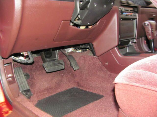 1991 Red Honda Accord Sedan