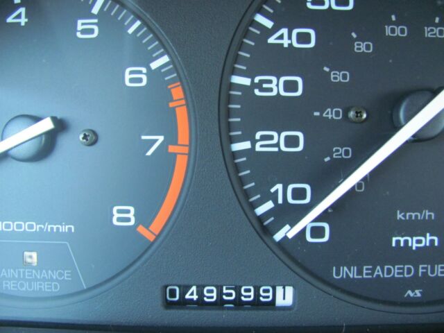 1991 Red Honda Accord Sedan