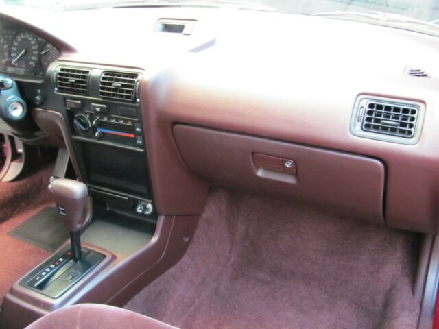 1991 Red Honda Accord Sedan