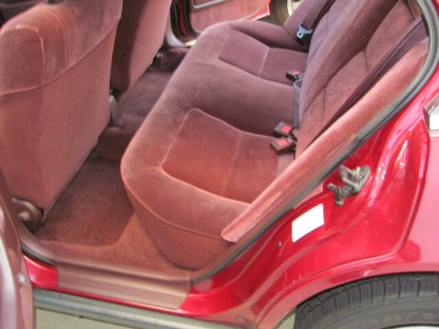 1991 Red Honda Accord Sedan