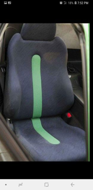 1993 Green Honda Del Sol Convertible