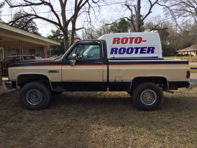 1987 Black GMC Sierra 1500 Standard Cab Pickup