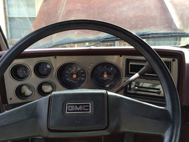 1987 Black GMC Sierra 1500 Standard Cab Pickup