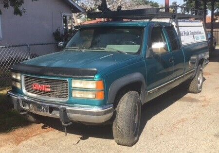 1994 Green GMC Sierra 2500 Extended Cab Pickup