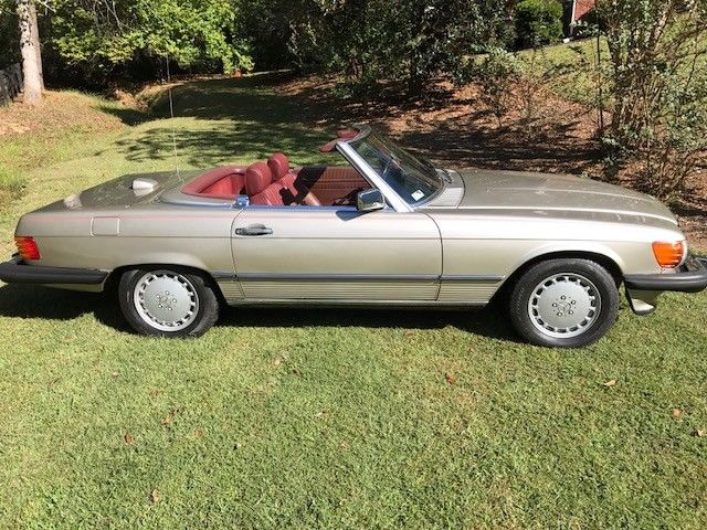 1986 Tan Mercedes-Benz SL-Class