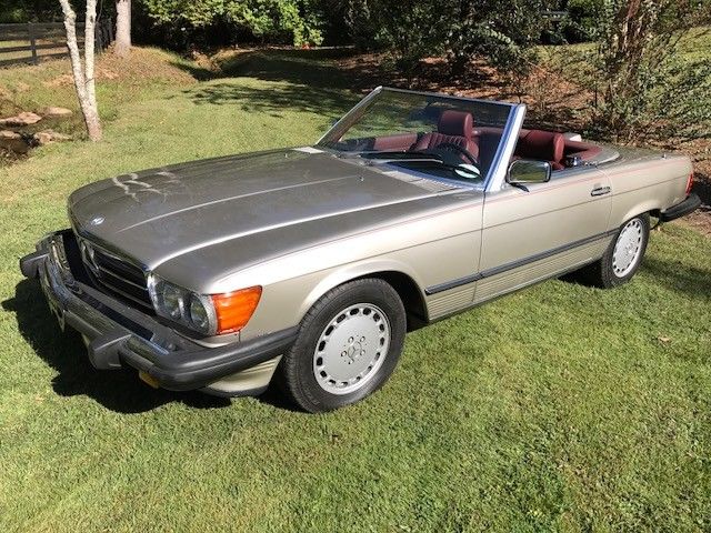 1986 Tan Mercedes-Benz SL-Class