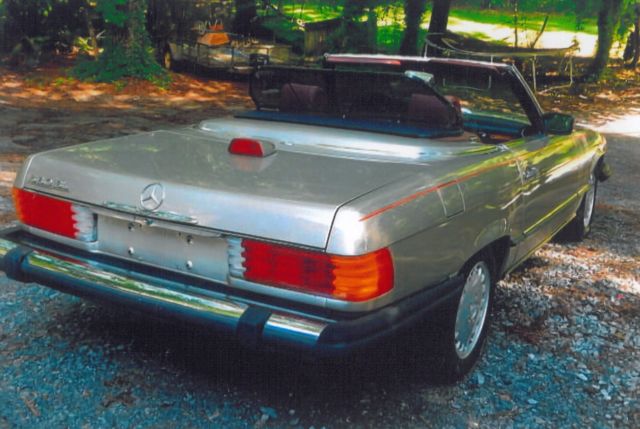 1986 Tan Mercedes-Benz SL-Class