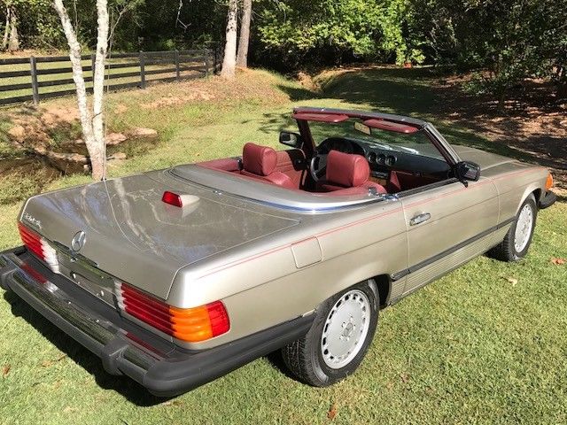 1986 Tan Mercedes-Benz SL-Class