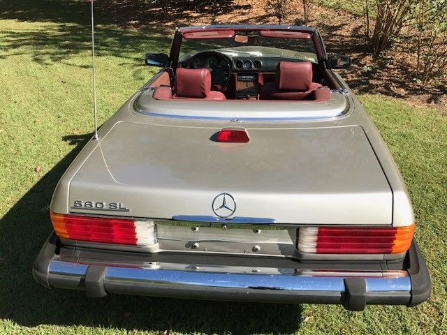 1986 Tan Mercedes-Benz SL-Class
