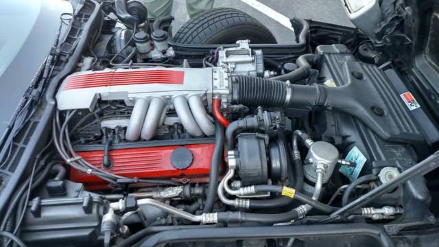 1985 Silver Chevrolet Corvette Coupe