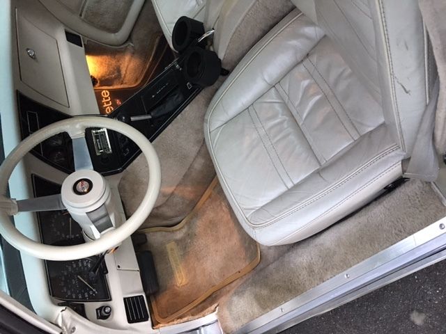 1978 silver/gray Chevrolet Corvette t-top