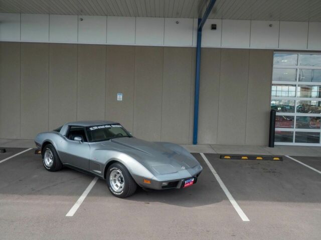 1978 Silver Chevrolet Corvette --