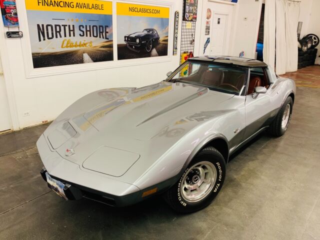 1978 Silver Chevrolet Corvette Coupe