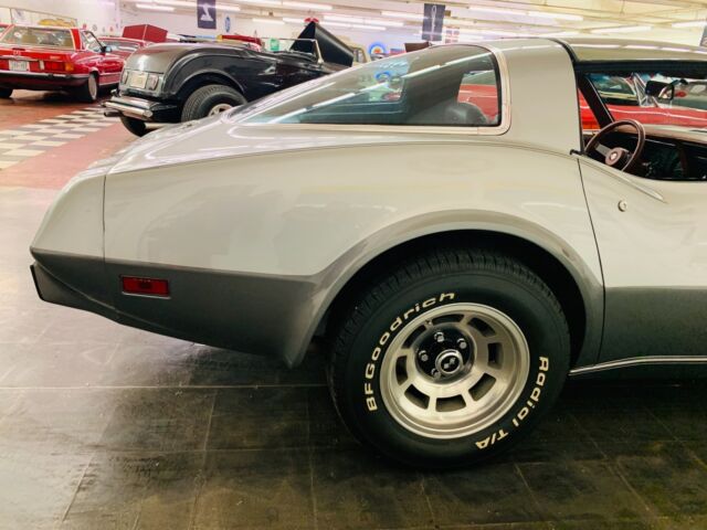 1978 Silver Chevrolet Corvette Coupe
