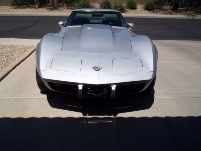1978 Silver Chevrolet Corvette Coupe