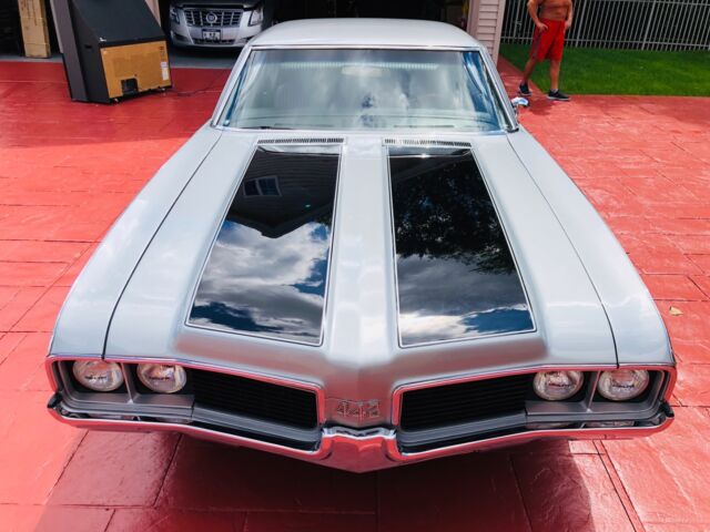 1969 Silver Oldsmobile 442 2 Door