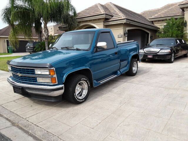 1993 Teil green Chevrolet Other Pickups Step Side