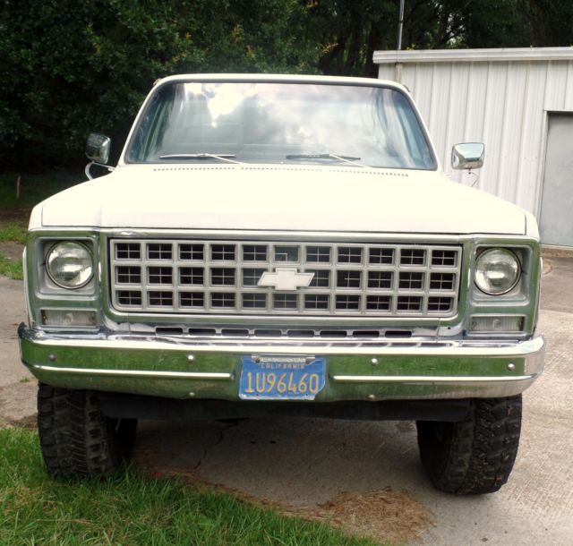 1980 White Chevrolet Silverado 1500 Standard Cab Pickup Truck