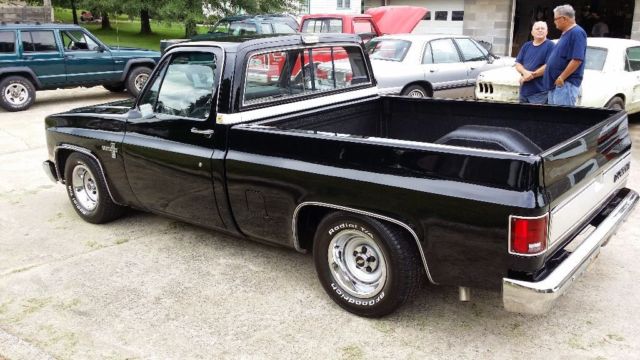 1985 Black Chevrolet C-10 Standard Cab Pickup