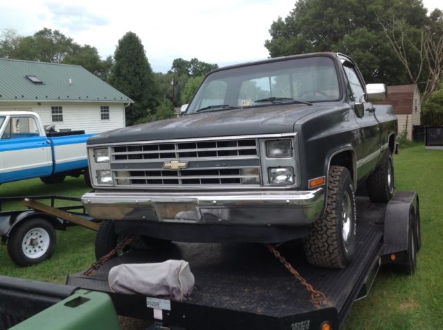 1987 Gray Chevrolet Other Pickups Pickup (Truck)