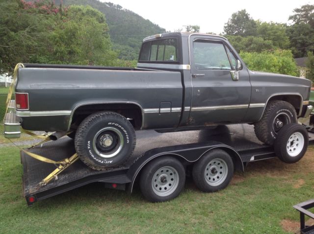 1987 Gray Chevrolet Other Pickups Pickup (Truck)