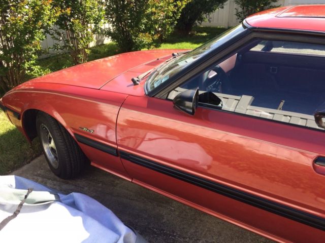 1983 Burgundy Mazda RX-7 Coupe