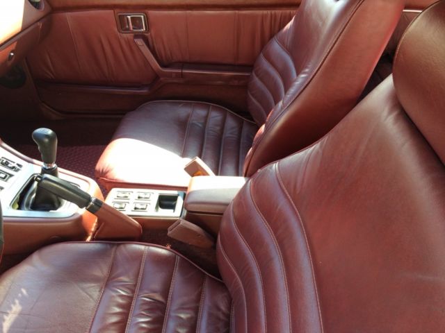 1983 Burgundy Mazda RX-7 Coupe