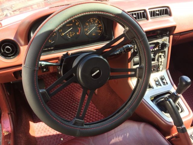 1983 Burgundy Mazda RX-7 Coupe