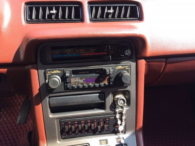 1983 Burgundy Mazda RX-7 Coupe
