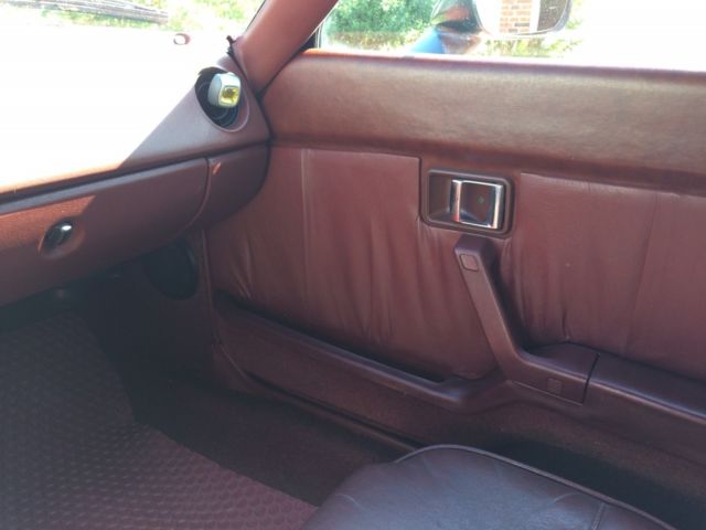 1983 Burgundy Mazda RX-7 Coupe