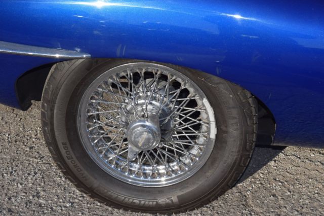 1967 Metallic Blue Jaguar E-Type Coupe