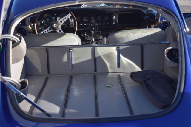 1967 Metallic Blue Jaguar E-Type Coupe