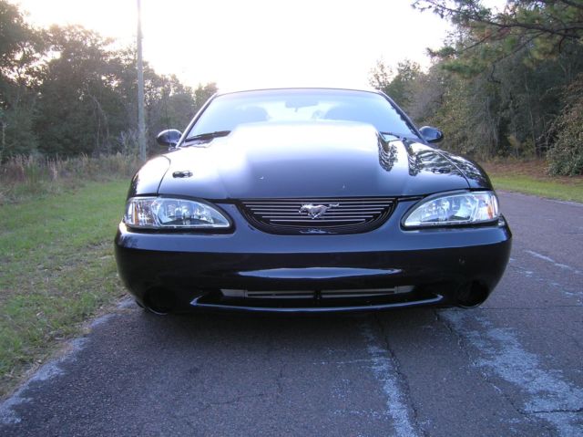 1994 Black Ford Mustang Coupe