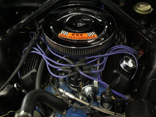 1966 Black Ford Mustang Convertible