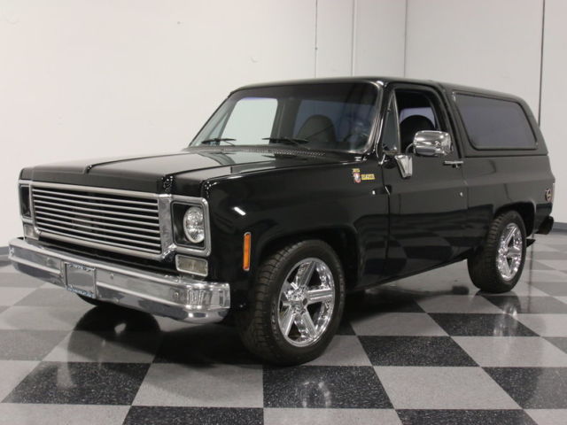1976 Black Chevrolet Blazer SUV