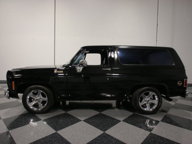 1976 Black Chevrolet Blazer SUV