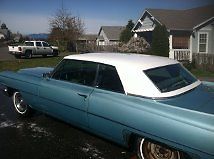 1963 Sky Blue Cadillac DeVille Coupe