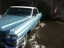 1963 Sky Blue Cadillac DeVille Coupe